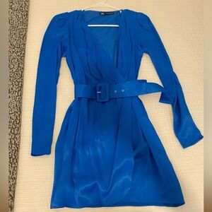 Zara Satin Effect Dress